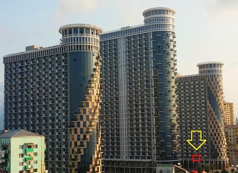 דירות באטומי Orbi Sea Towers Block G מראה חיצוני תמונה
